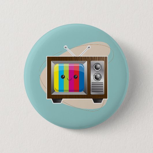 レトロの視野 缶バッジ (正面)