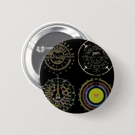 レトロの記録 缶バッジ (正面&裏面)