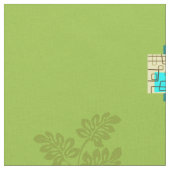 レトロの読書女性の生地 ファブリック (クローズアップ)