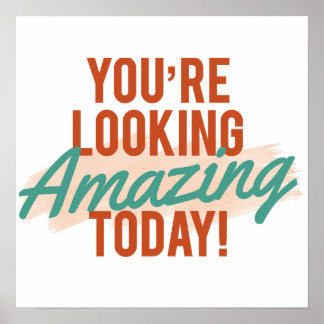 レトロの賛辞の署名の挨拶/ようこそ ポスター