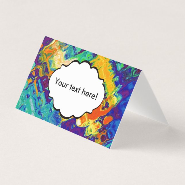 レトロの質の抽象デザイン (正面)