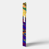 レトロの質の抽象デザイン Case-Mate iPhoneケース (裏面 / 右)