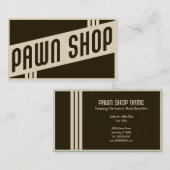 レトロの質屋 名刺 (正面/裏面)