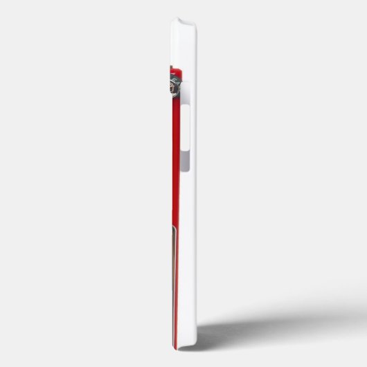 レトロの赤い困難な問題のiphoneカバー Case-Mate iPhoneケース (裏面 / 左)