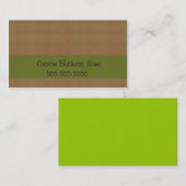 レトロの赤い点 名刺 (正面/裏面)