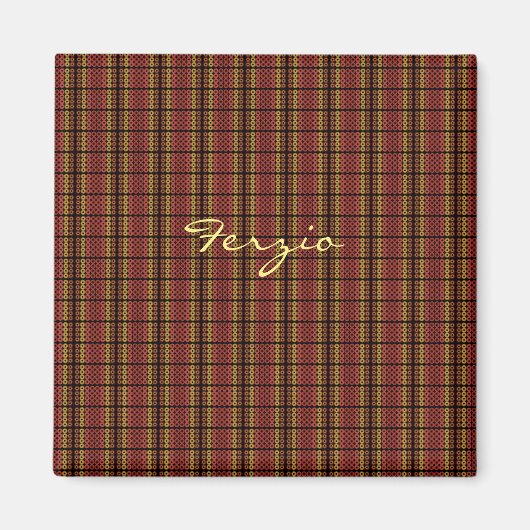 レトロの輪 マグネット (正面)