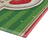 レトロの農場新しいポスターデザイン カッティングボード (角)