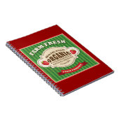 レトロの農場新しいポスターデザイン ノートブック (右側)