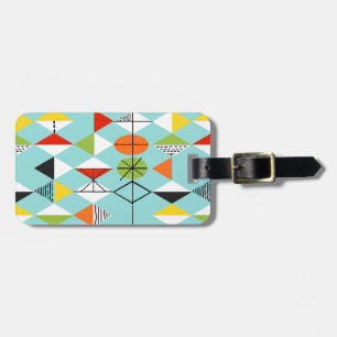 レトロの道化師パターン荷物のラベル ラゲッジタグ