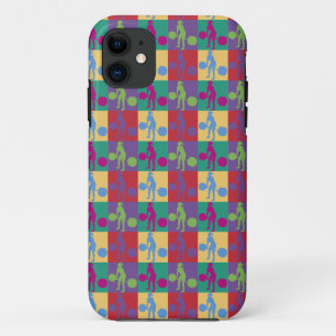 レトロの重量挙げ- iPhone 11 ケース