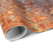 レトロの錆ついたグランジな質パターン ラッピングペーパー (ロールコーナー)