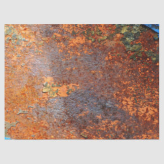 レトロの錆ついたグランジな質パターン 薄葉紙