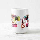 レトロの電話マグ コーヒーマグカップ (中央)