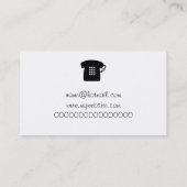 レトロの電話 名刺 (裏面)