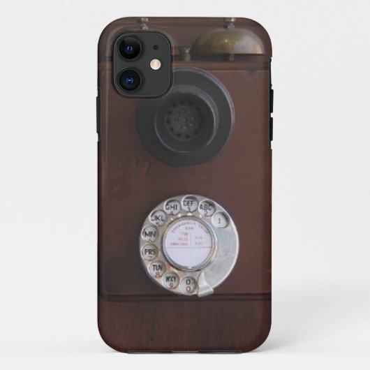 レトロの電話 Case-Mate iPhoneケース (裏面)