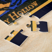 レトロの頭のない騎手のスタンプ ジグソーパズル (側面)