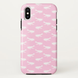 レトロの飛行機のデザインのアンティークの飛行機の芸術の航空 iPhone X ケース