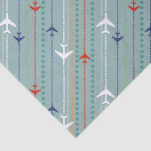 レトロの飛行機パターンティッシュペーパー 薄葉紙 (詳細)