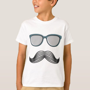 レトロの髭の口ひげStache Tシャツ