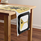 レトロの魅力的な金ゴールドのテーブルのランナー ショートテーブルランナー (インサイチュ)