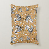 レトロの鶏の枕 アクセントクッション (正面(垂直))