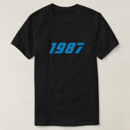 レトロの1987年のTシャツ Tシャツ