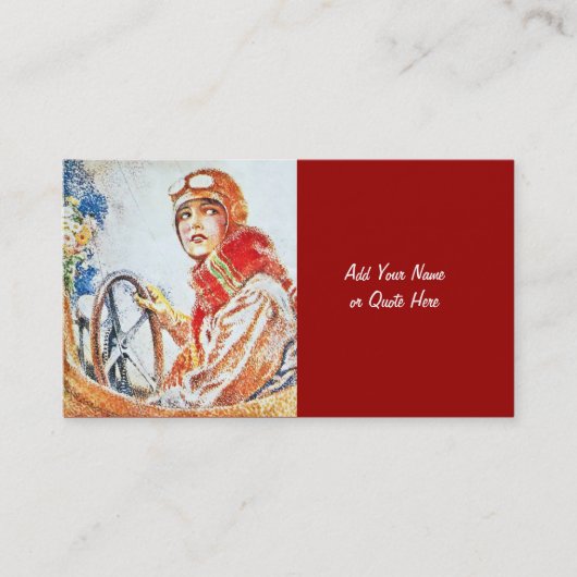 レトロの20年代 名刺 (正面)