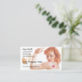 レトロの40年代愛 名刺 (スタンド正面)