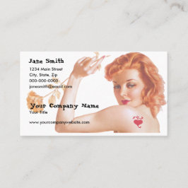 レトロの40年代愛 名刺