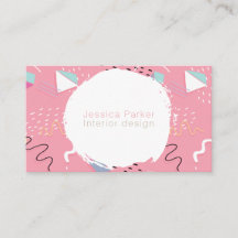 レトロの80年代の90年代のピンクによってスケッチされる落書きの形