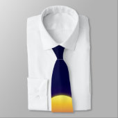 レトロの80年代のsynthwaveの白熱ネオンライト都市 ネクタイ (タイ)