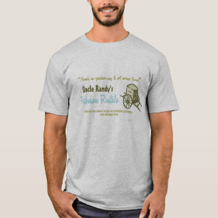 レトロの「人力車レンタル」のTシャツ Tシャツ