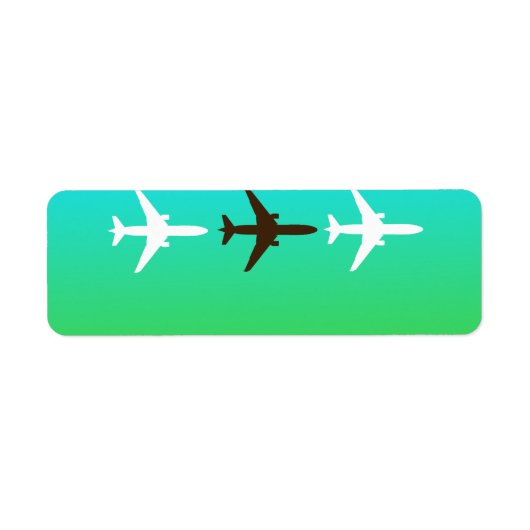 レトロのAirplaine ラベル (正面)