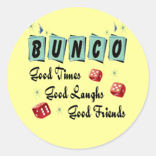 レトロのBunco ラウンドシール