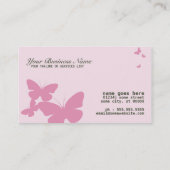 レトロのbutterspies 名刺 (裏面)