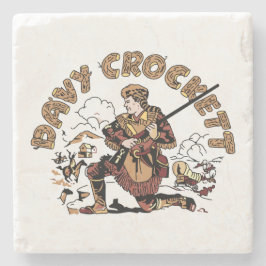 レトロのDavy Crockett ストーンコースター