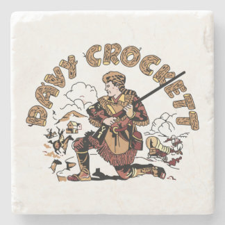 レトロのDavy Crockett ストーンコースター