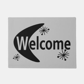 レトロのDIYカスタム色の中世紀型モダン ドアマット