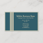 レトロのgelato 名刺 (裏面)