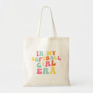 レトロのGroovy In My Softball Girl Era トートバッグ