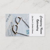 レトロのOptometryのブティック 予約カード (裏面)