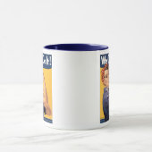 レトロのRosie私達はそれをしてもいいです マグカップ (中央)