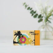 レトロのTropixの名刺 名刺 (スタンド正面)