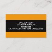 レトロのTropixの名刺 名刺 (裏面)