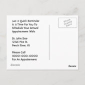 レトロはがきハッピーレディアポイントメントリマインダーPC ポストカード (裏面)