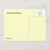 レトロはがきヴィンテージレディープールサイドスワントロピック 案内ポストカード (裏面)