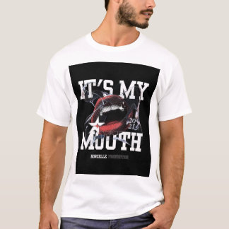 レトロはっきりしたタイポグラフィマウスアート – It's My Mouth St Tシャツ