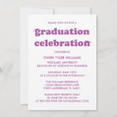 レトロはっきりしたハットを外してグラードフォトグラード招待状 招待状 (裏面)