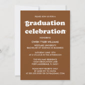 レトロはっきりしたハットを外してグラードフォトグラード招待状 招待状 (裏面)