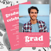 レトロはっきりしたハットを外してグラードフォトグラード招待状 招待状